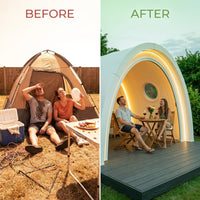 Auréon ArcLight Pavilion — Before & After