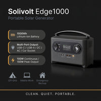 Solivolt Edge1000 Portable Solar Generator — Results & Stats