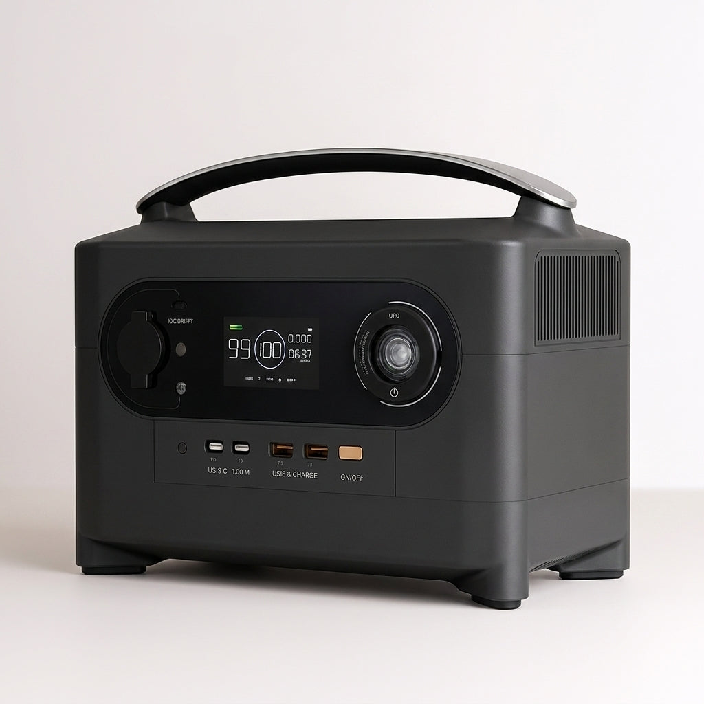 Solivolt Edge1000 Portable Solar Generator — Studio Shot
