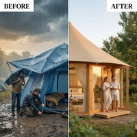 Solstice Habitat Aurora Canopy Pavilion — Before & After