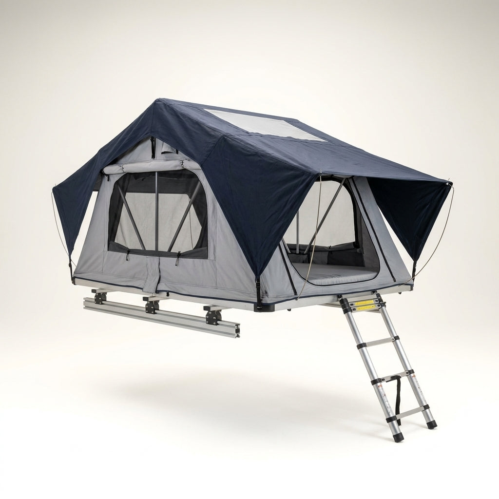 TrailCrest Atlas Rooftop Camper Tent — Studio Shot