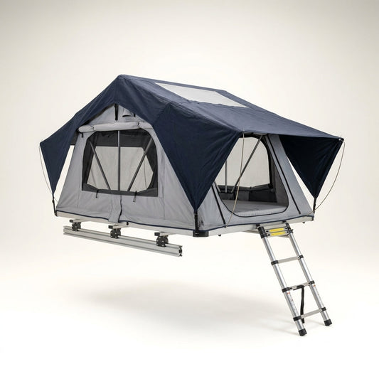 TrailCrest Atlas Rooftop Camper Tent — Studio Shot