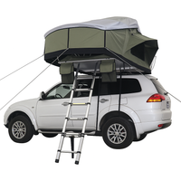 Rooftop Camper Tent Built for All-Season Overland Adventures, Aluminum Honeycomb Base, Ripstop Polycotton, Under 1-Minute Setup