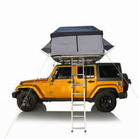 Rooftop Camper Tent Designed for Fast Setup, 280gsm Ripstop Polycotton, Telescoping Ladder, Weatherproof
