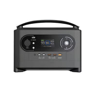 Portable Solar Generator Built for Remote Power, 1000Wh Lithium Battery, Multiple USB Outputs, Smart Control